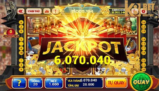 Jackpot k8 có giải thưởng cao