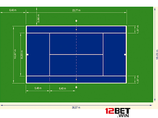 Sân thi đấu tennis đúng luật